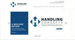 Desktop Screenshot of handlingconcepts.co.uk